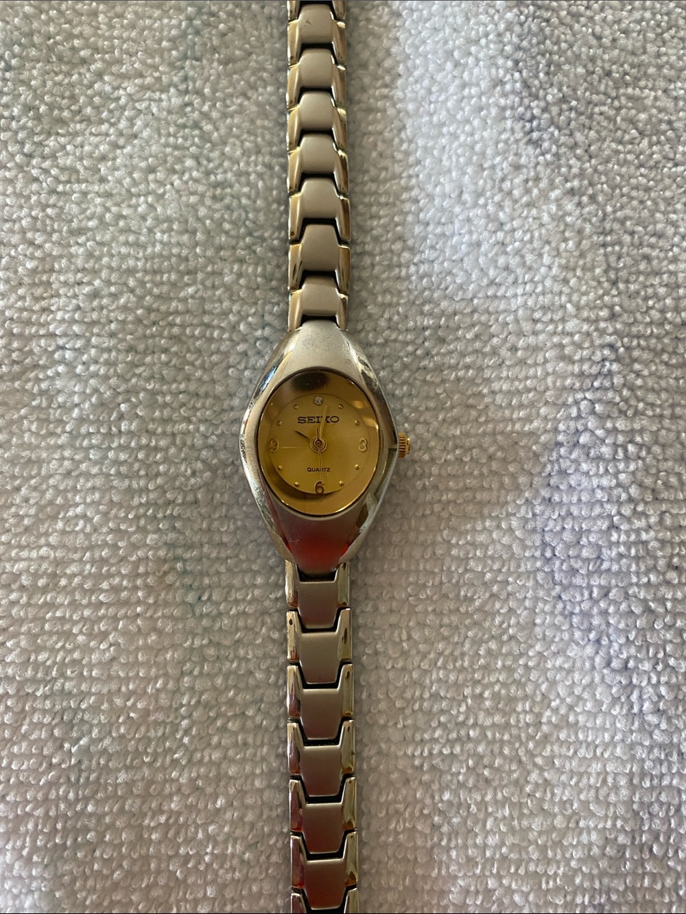 Seiko Two-Tone Silver and Gold Women's Watch